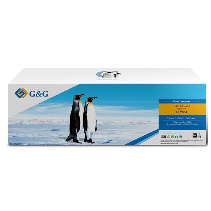 Картридж G&G для HP LJ Ultra M106/M134 Black(33A) 2.3K (G&G-CF233A)