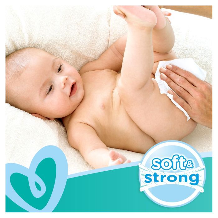 Дитячі вологі серветки Pampers Fresh Clean 80 шт (8001841077598) зображення 5