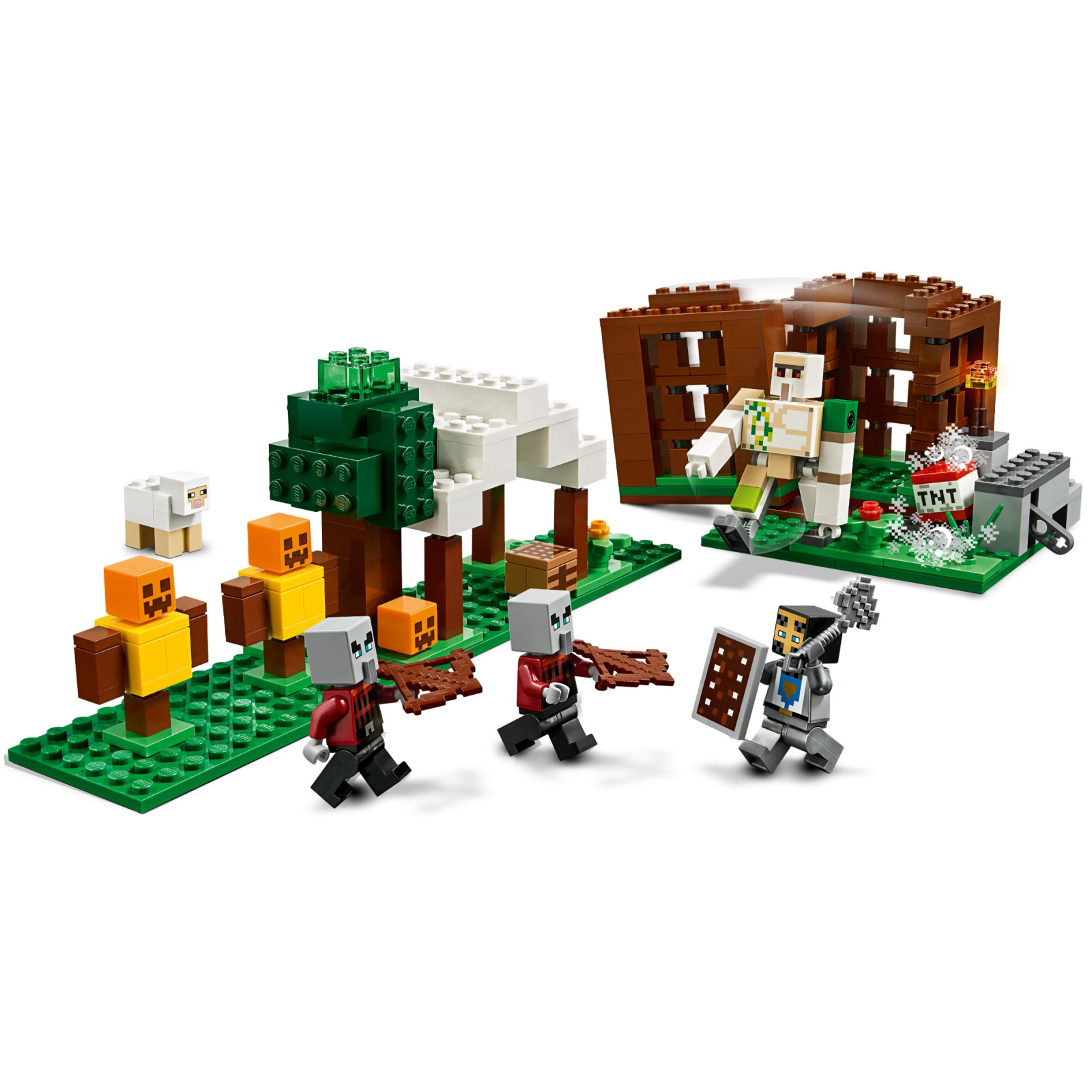 Конструктор LEGO Minecraft Лігво розбійників 303 деталі (21159) зображення 3