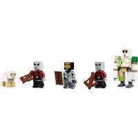Конструктор LEGO Minecraft Аванпост разбойников 303 детали (21159) изображение 5