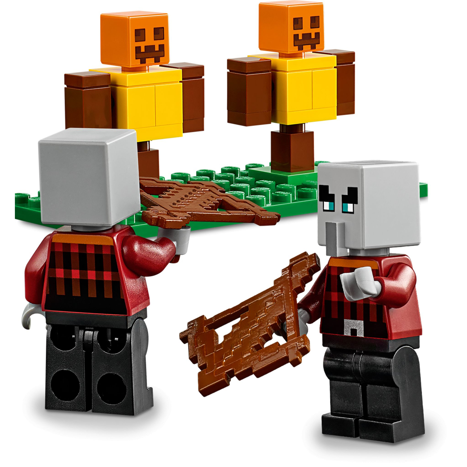 Конструктор LEGO Minecraft Аванпост разбойников 303 детали (21159) изображение 7