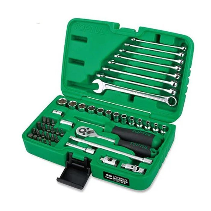 Набор инструментов Toptul 1/4" + ключі 49од. (GCAI4901)