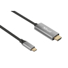 Кабель мультимедийный USB-C to HDMI 1.8м BLACK Trust (23332) изображение 3
