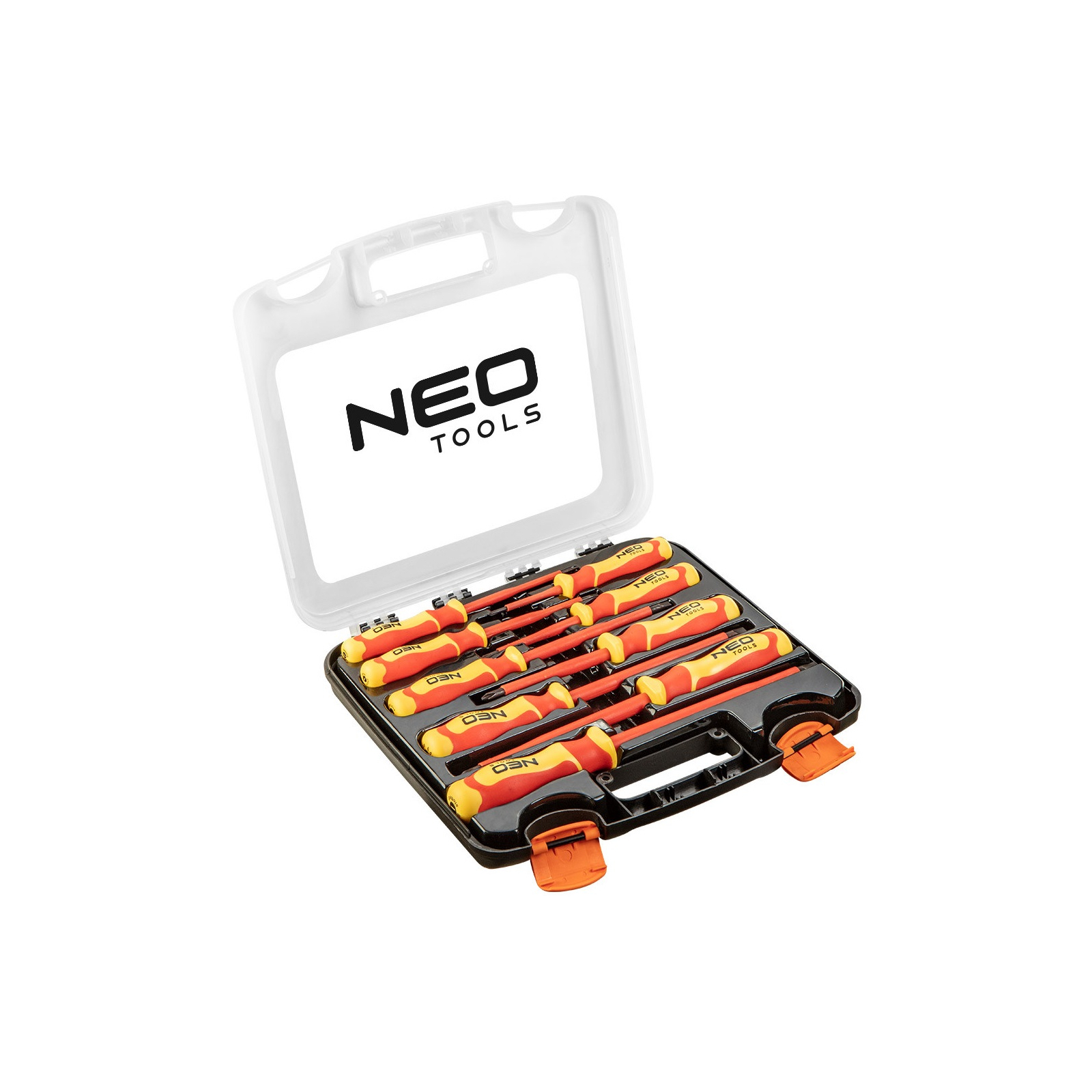 Набор отверток Neo Tools отверток для работы с електричеством до 1000 В, 9 шт. (04-142)