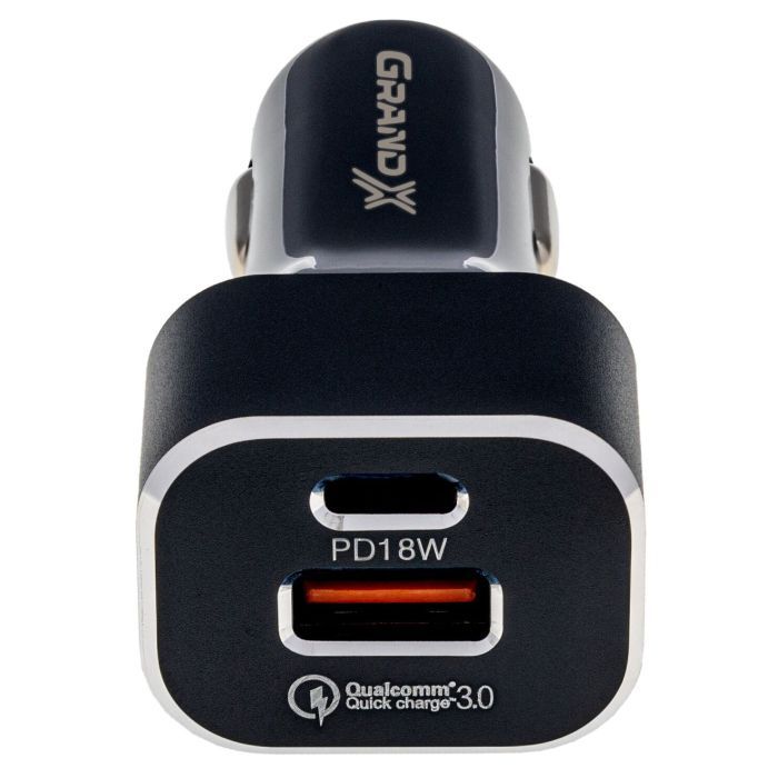 Зарядний пристрій Grand-X CH-29 PD 3.0, Quick Charge QС3.0, 1 TypeC, 1 USB (CH-29) зображення 3
