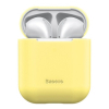 Чохол для навушників Baseus для Airpods 1/2 Yellow (WIAPPOD-BZ0Y)