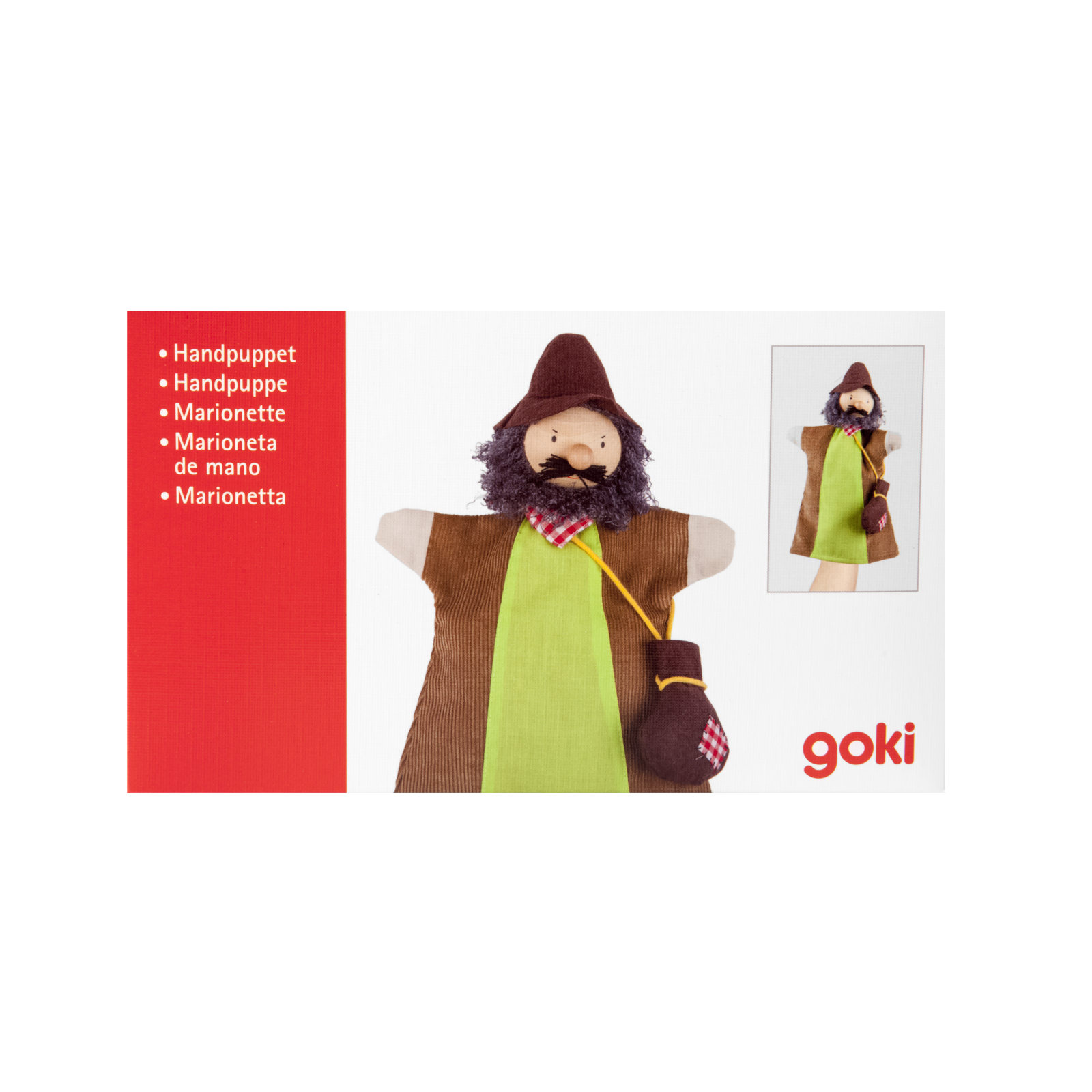 Игровой набор Goki Кукла-перчатка Робер (51645G) изображение 5