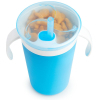 Поильник-непроливайка Munchkin Snack and Sip голубой (012459WWW) изображение 4