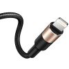 Дата кабель USB 2.0 AM to Lightning + Micro 5P + Type-C 1.2m T-F815 T-Phox (T-F815 Mix Black/Gold) зображення 2