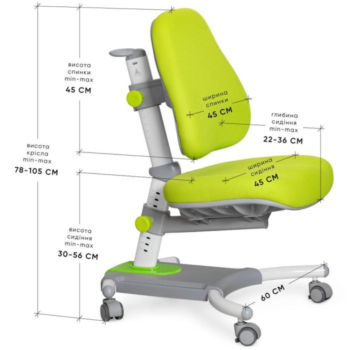 Дитяче крісло Evo-kids Omega KY (Y-220 KY) зображення 3