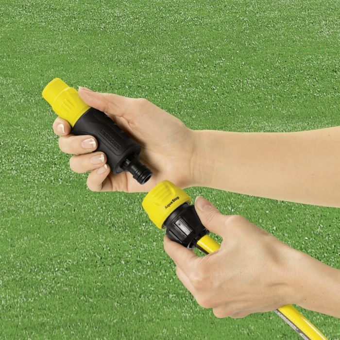 Коннектор для шланга Karcher универсальный с аквастопом 1/2-5/8-3/4 LOOSE (2.645-202.0) изображение 2