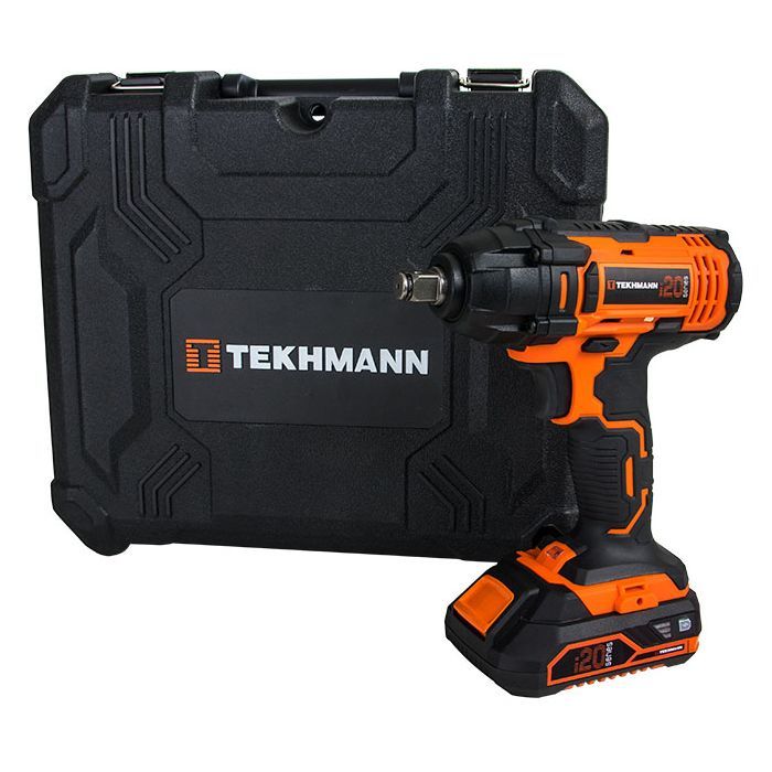 Гайковерт Tekhmann ударний акумуляторний TIW-300/i20 kit (848398) зображення 6