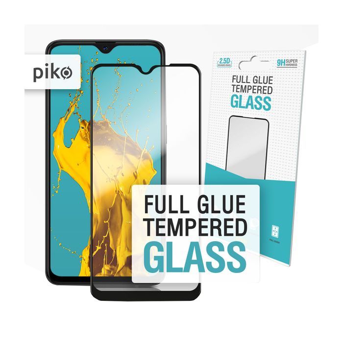 Скло захисне Piko Full Glue Oppo А12 (black) (1283126503085)