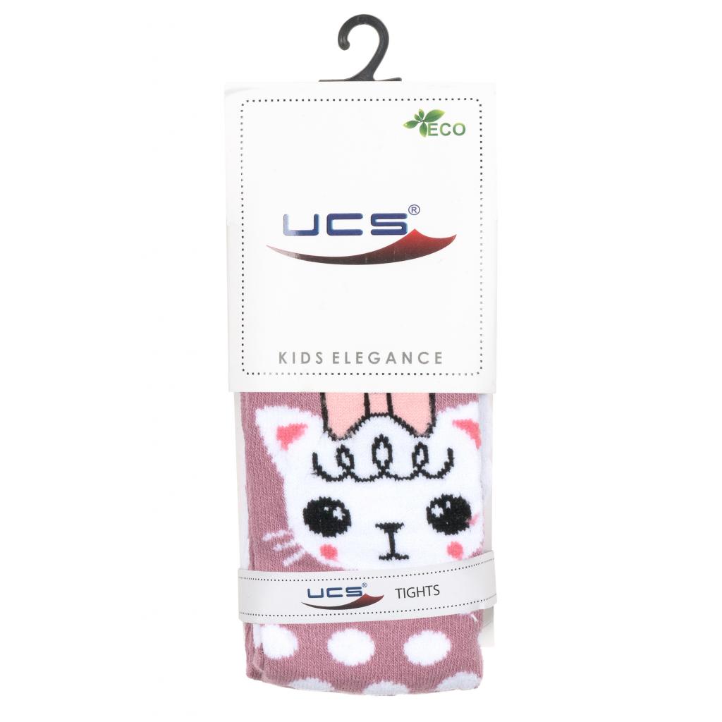 Колготки UCS Socks с котиком (M0C0301-2121-3G-pink) изображение 2
