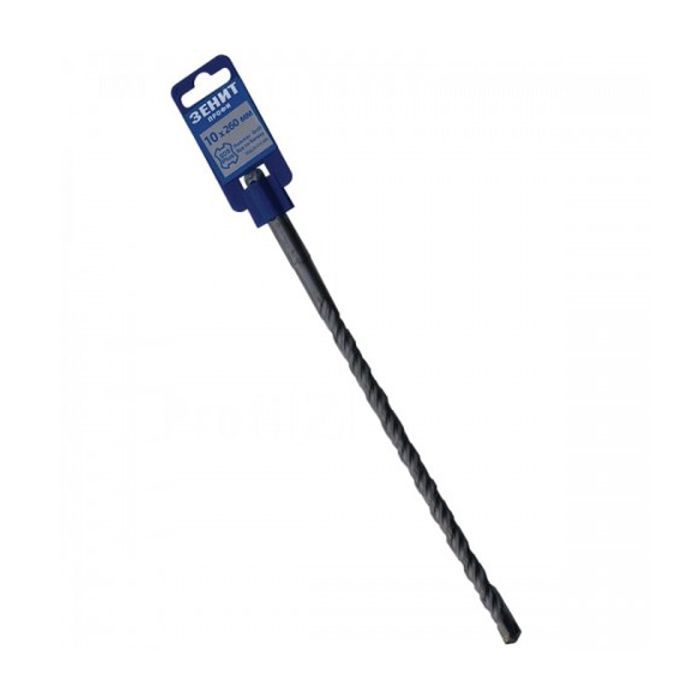 Бур Зеніт "ПРОФІ" SDS-Plus 10х260 мм, спираль 4S (20010260)