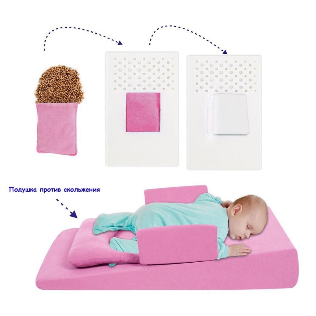 Пеленальный матрасик Sevi Bebe для новорожденных с грелкой, розовый (8692241390228) изображение 4