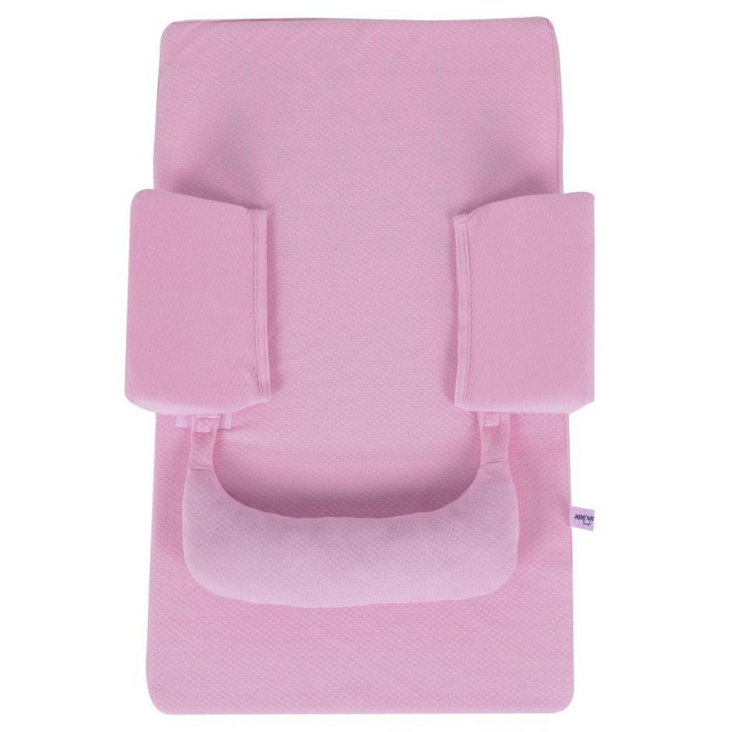 Пеленальный матрасик Sevi Bebe для новорожденных с грелкой, розовый (8692241390228)