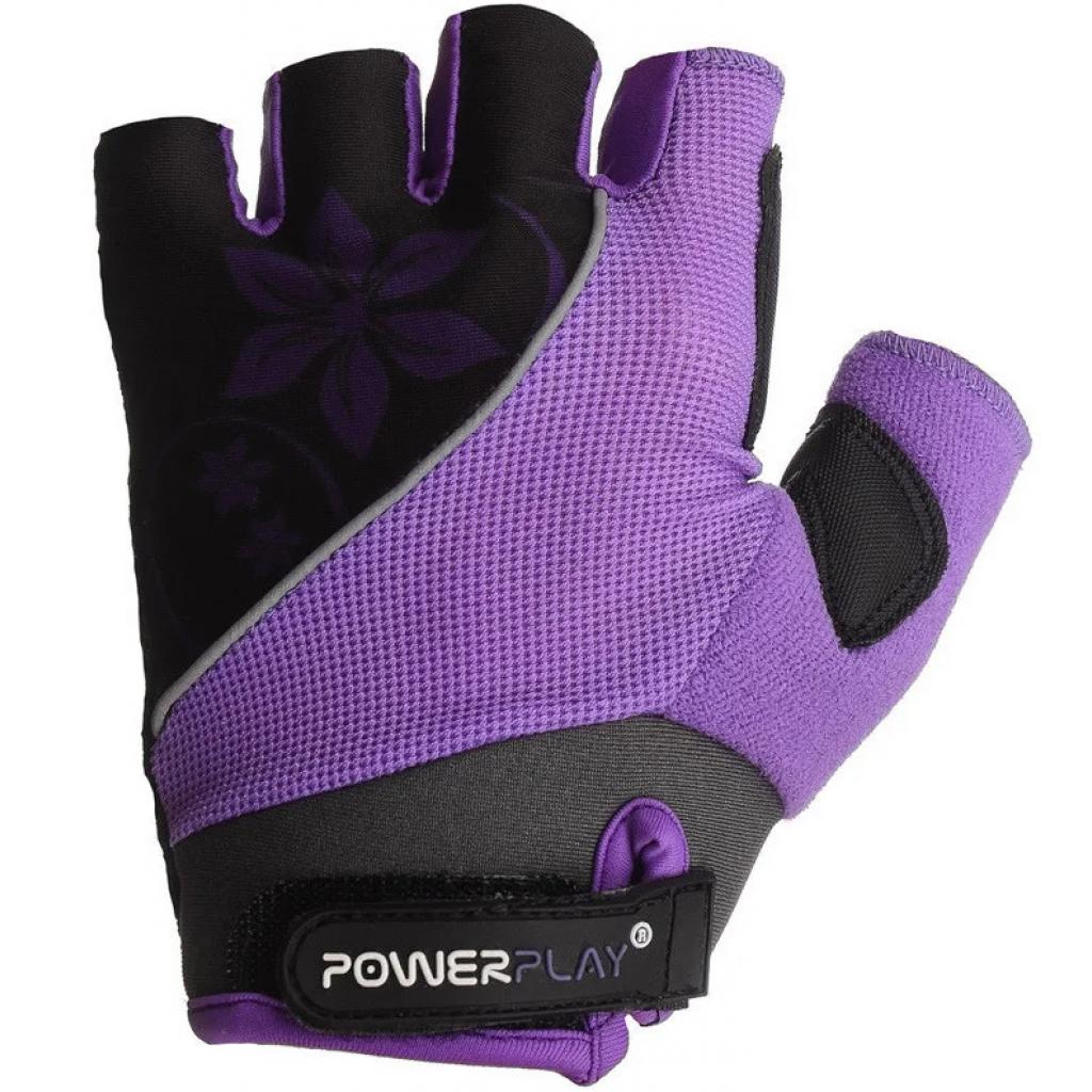 Велорукавиці PowerPlay Women 5281 Purple S (5281D_S_Purple) зображення 2