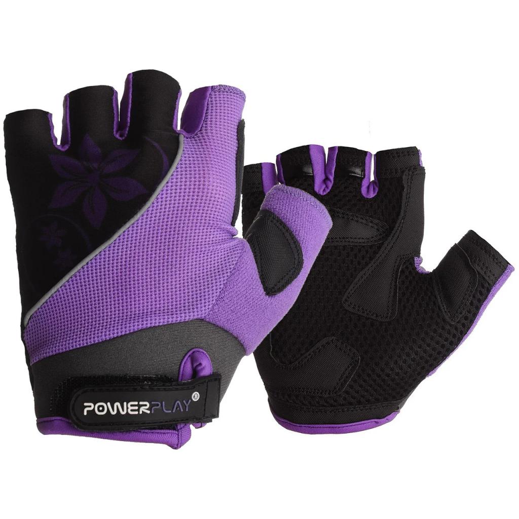 Велорукавиці PowerPlay Women 5281 Purple S (5281D_S_Purple)