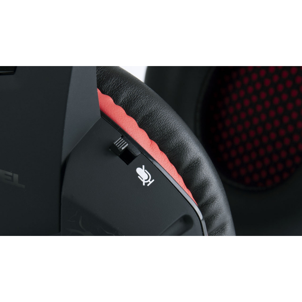 Навушники REAL-EL GDX-7750 Black-Red зображення 10