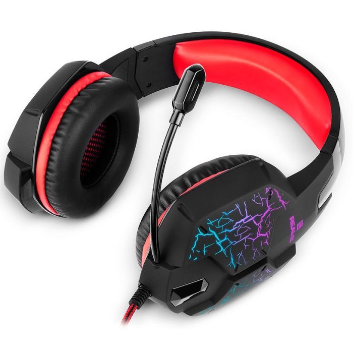 Навушники REAL-EL GDX-7750 Black-Red зображення 2