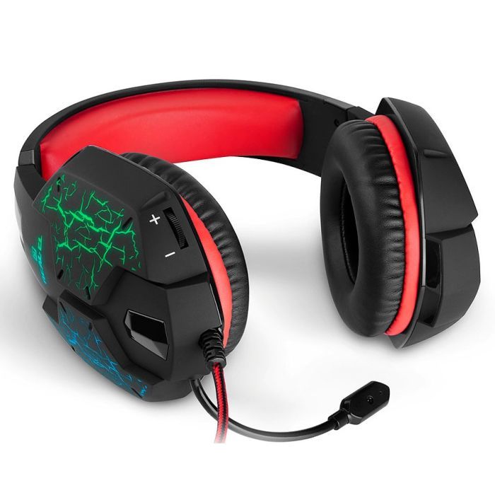 Навушники REAL-EL GDX-7750 Black-Red зображення 3