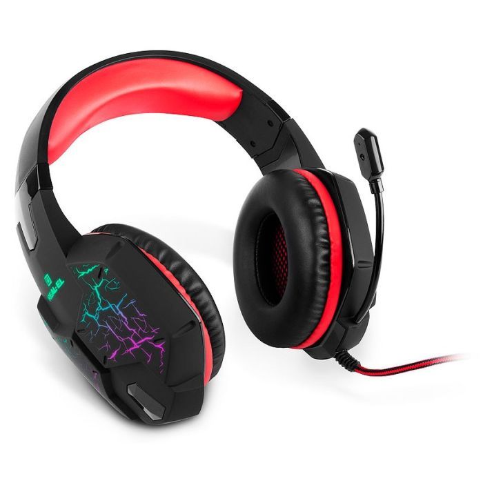 Навушники REAL-EL GDX-7750 Black-Red зображення 6