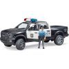 Спецтехника Bruder полицейский пикап Wrangler с полицейским (02505) изображение 2
