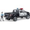 Спецтехника Bruder полицейский пикап Wrangler с полицейским (02505) изображение 3