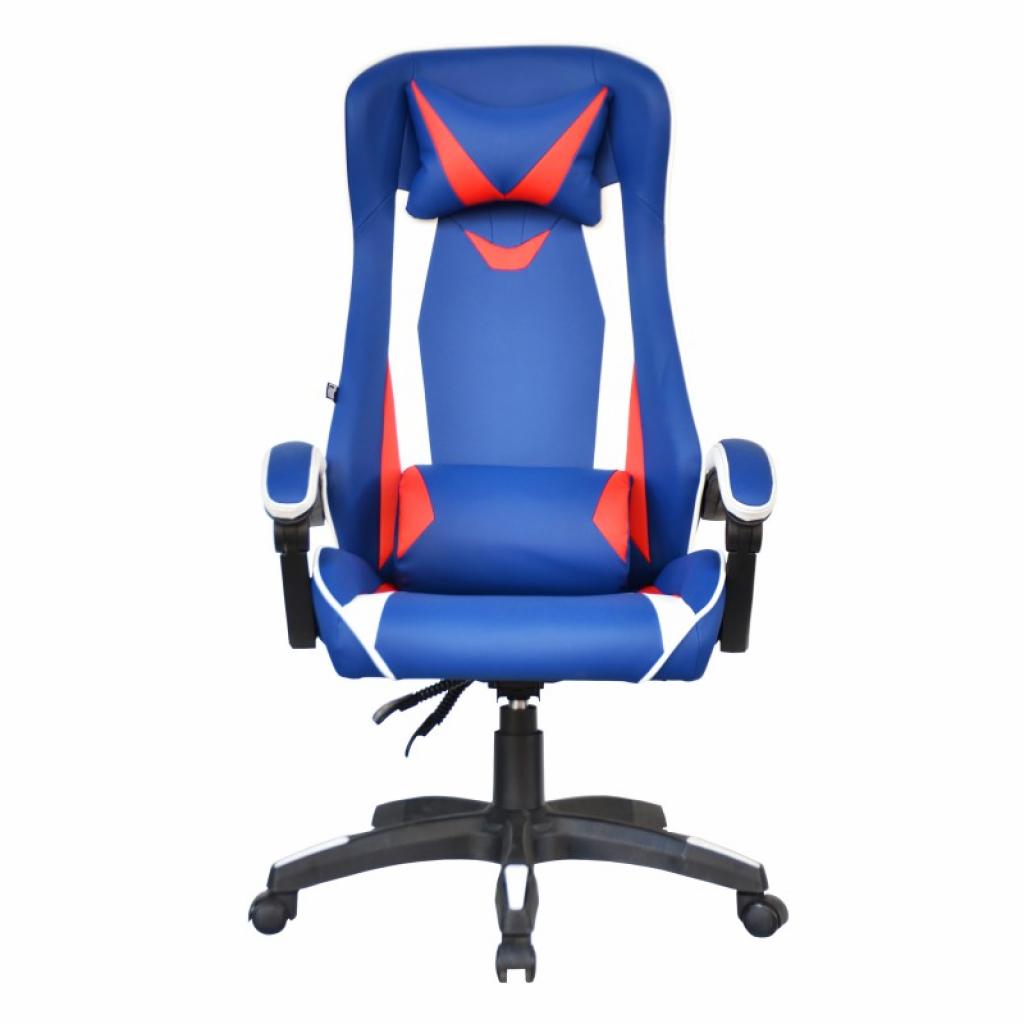 Крісло ігрове Special4You ExtremeRace black/dark blue (E2936) зображення 2