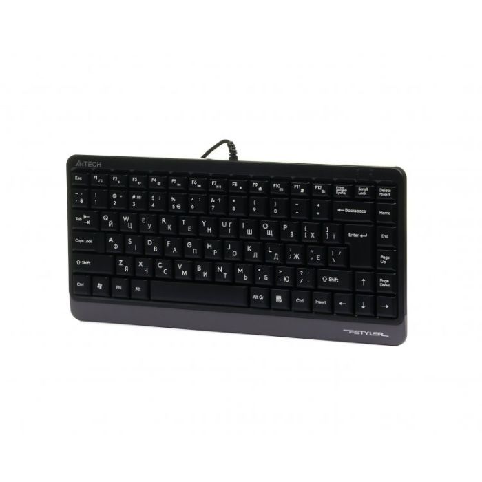 Клавиатура A4Tech FK11 Fstyler Compact Size USB Grey (FK11 USB (Grey)) изображение 2