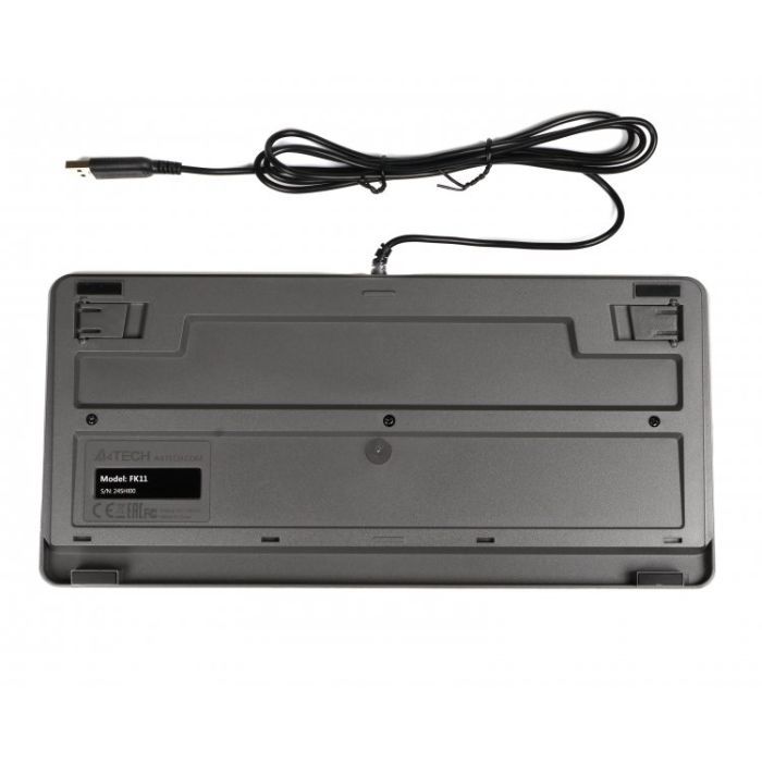 Клавиатура A4Tech FK11 Fstyler Compact Size USB Grey (FK11 USB (Grey)) изображение 6