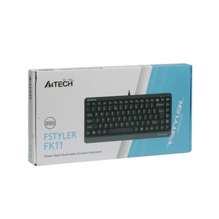 Клавиатура A4Tech FK11 Fstyler Compact Size USB Grey (FK11 USB (Grey)) изображение 7
