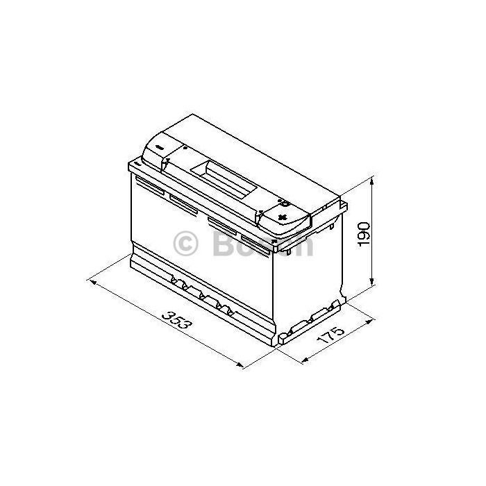 Акумулятор автомобільний Bosch 95А (0 092 S40 130) зображення 6
