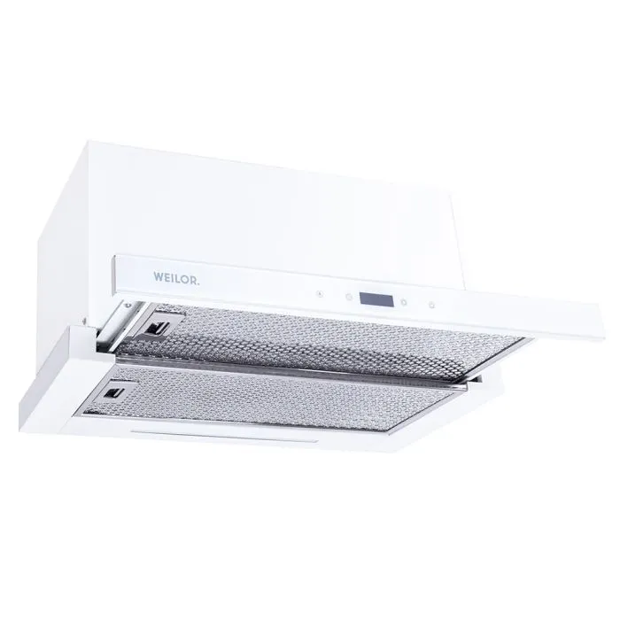 Витяжка кухонна Weilor PTS 6265 WH 1300 LED Strip зображення 2