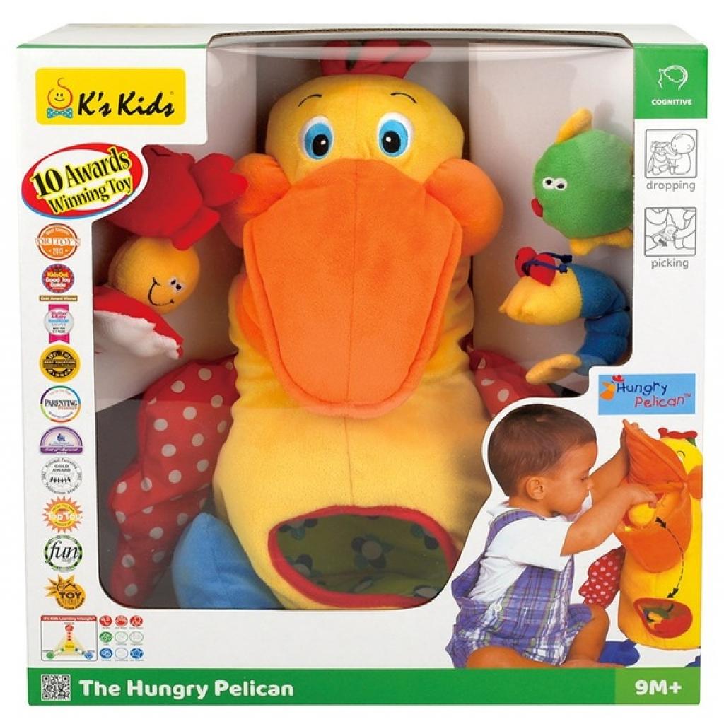 Развивающая игрушка K’S KIDS Голодный пеликан (KA10208-GB) изображение 3