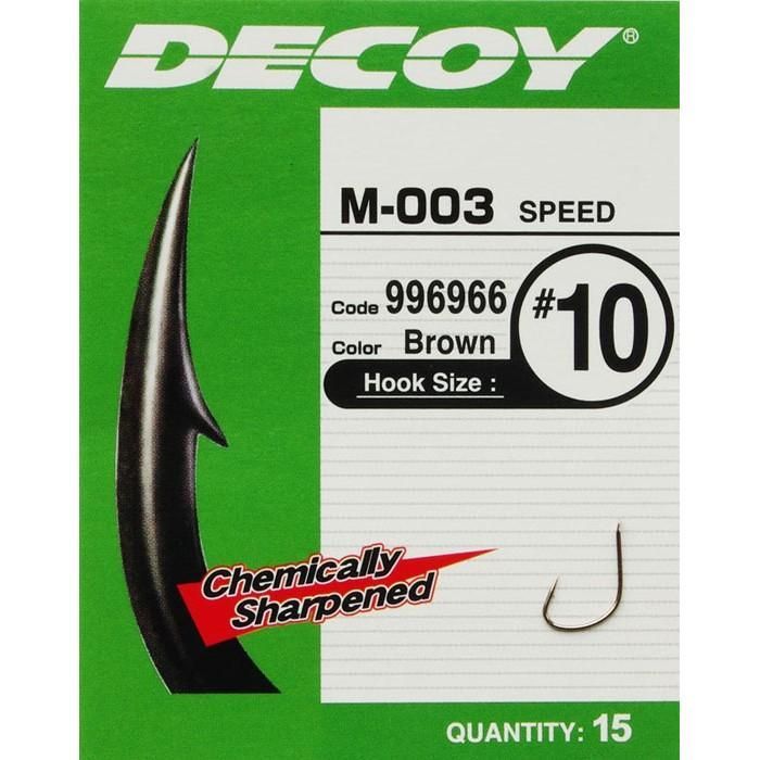 Крючок Decoy M-003 Speed 8, 15 шт. (1562.03.57) изображение 2