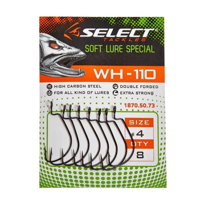 Крючок Select WH-110 2/0 (5 шт/уп) (1870.50.77) изображение 2