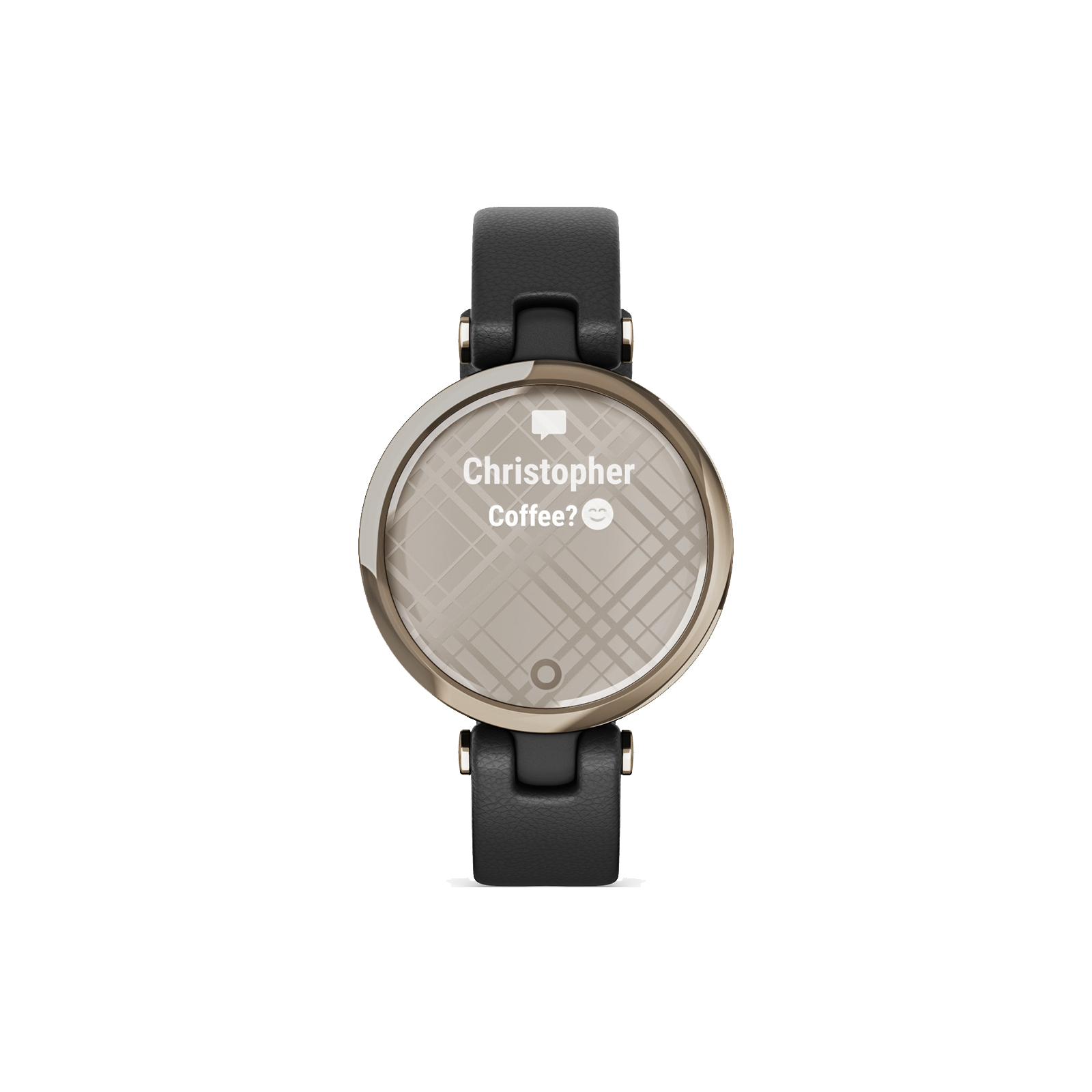 Смарт-часы Garmin Lily, CreamGold, Black, Leather (010-02384-B1) изображение 8