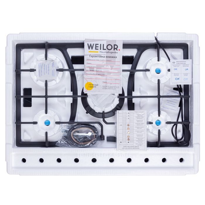 Варочна поверхня Weilor GG W 714 BL зображення 11