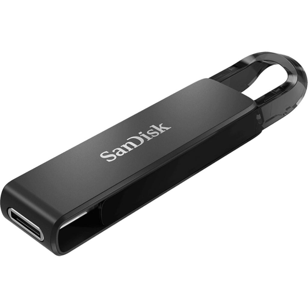 USB флеш накопичувач SanDisk 256GB Ultra Black USB 3.1/Type-C (SDCZ460-256G-G46) зображення 2