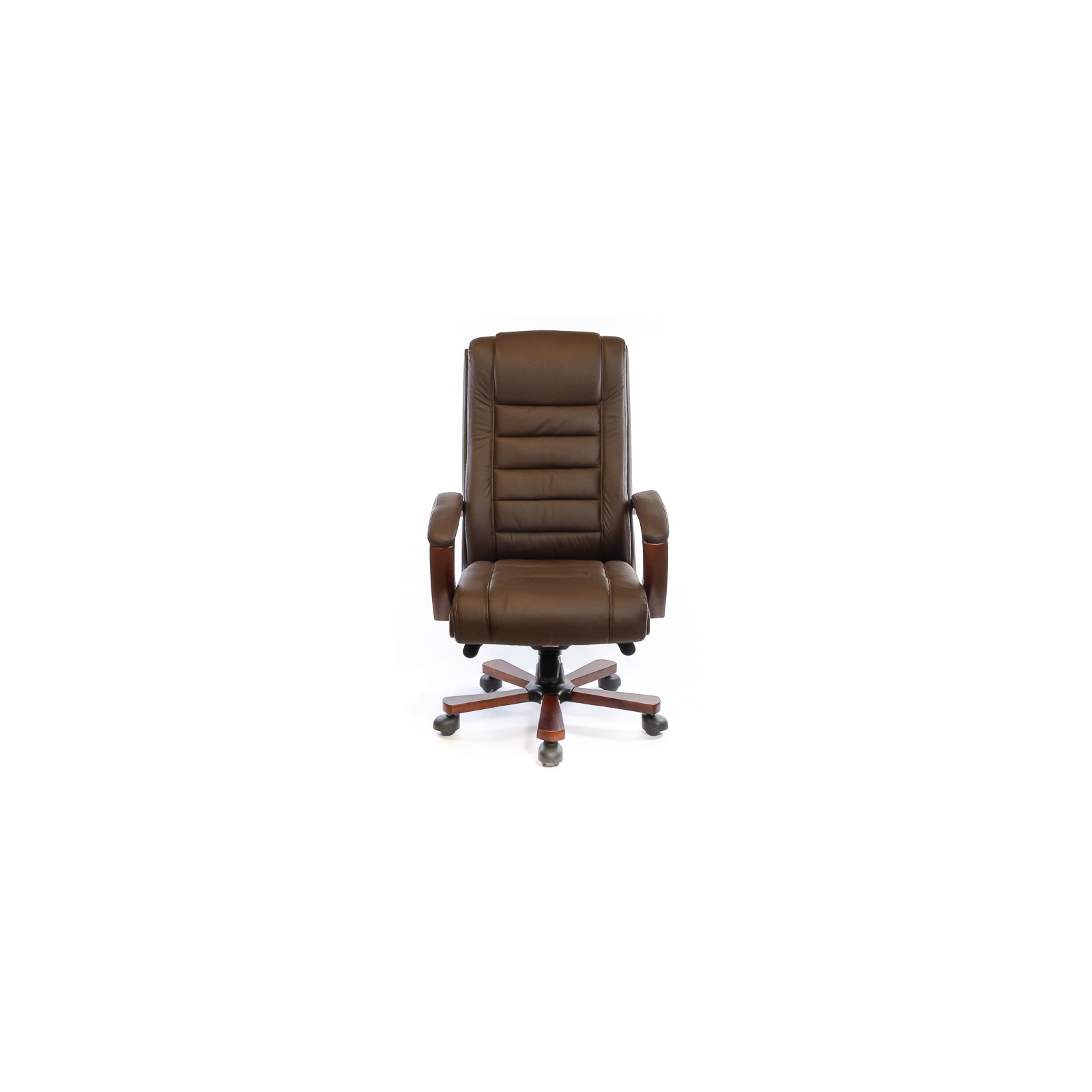 Офісне крісло Аклас Гаспар ЕХ МВ Коричневе (13277) зображення 2