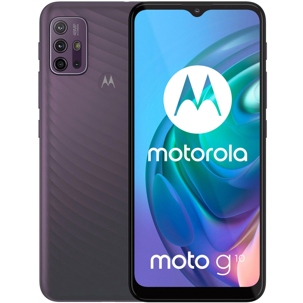 Мобільний телефон Motorola G10 4/64 GB Aurora Gray зображення 8