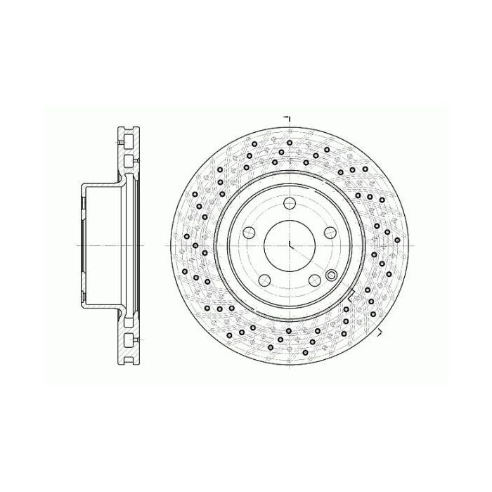 Тормозной диск REMSA 6817.10