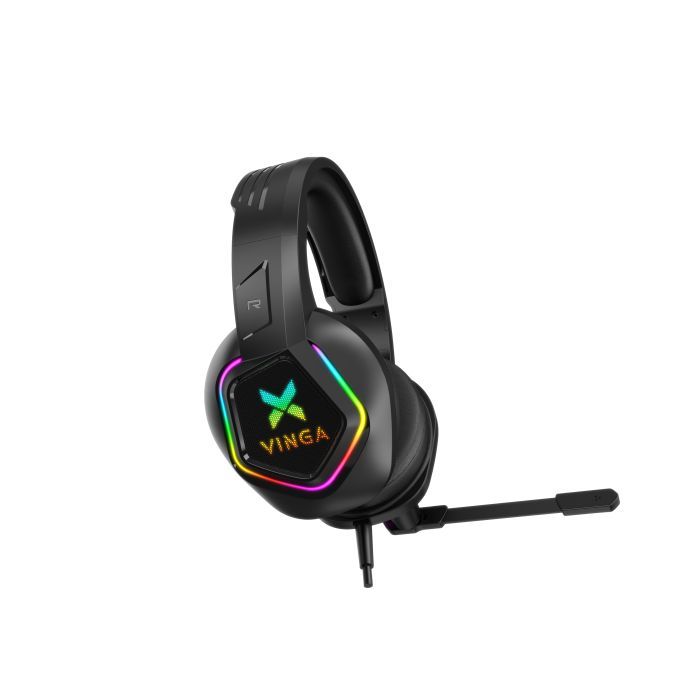 Наушники Vinga HSCU-160 Gaming LED Black (HSCU-160) изображение 2
