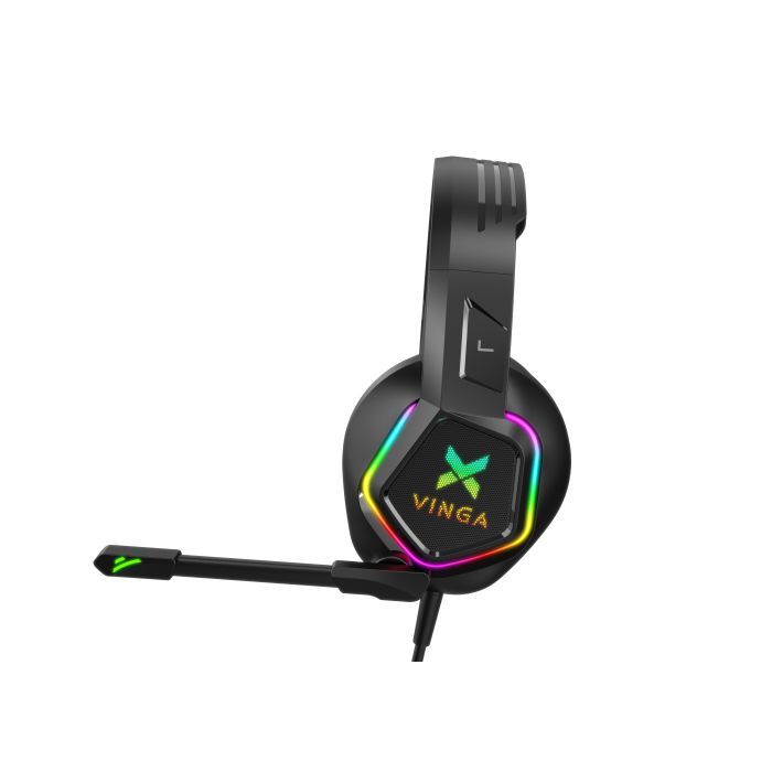 Наушники Vinga HSCU-160 Gaming LED Black (HSCU-160) изображение 3