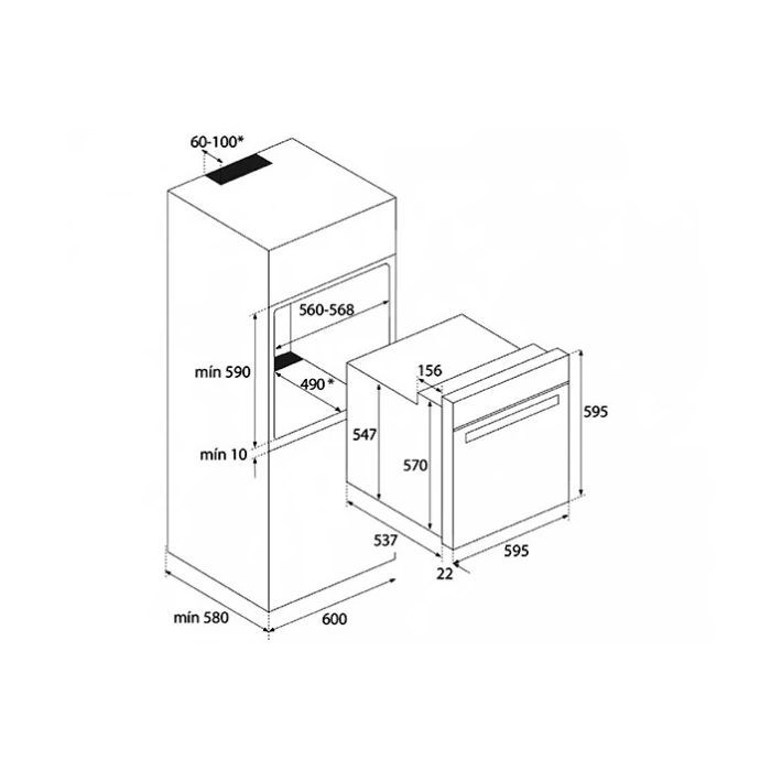 Духова шафа Teka HLB 830 зображення 2