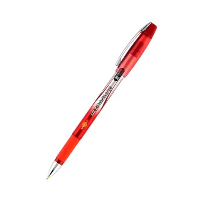 Ручка шариковая Unimax Ultraglide, красная (UX-114-06)