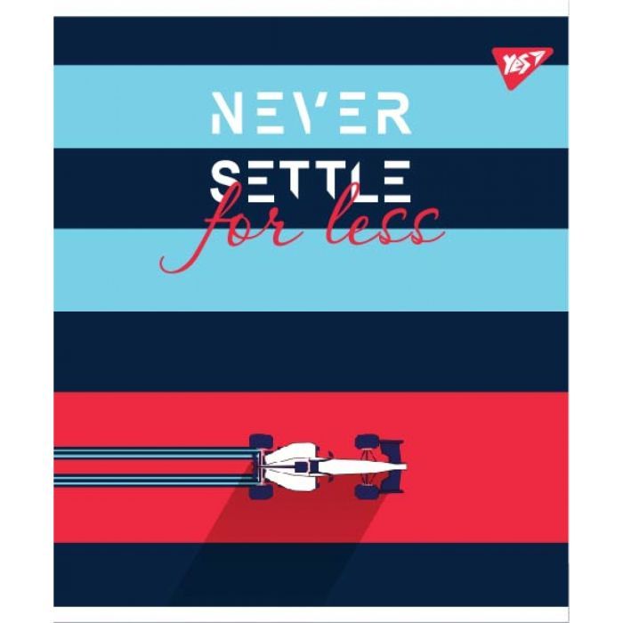 Тетрадь Yes А4 Square Never Settle клетка 48 листов (764418) изображение 2