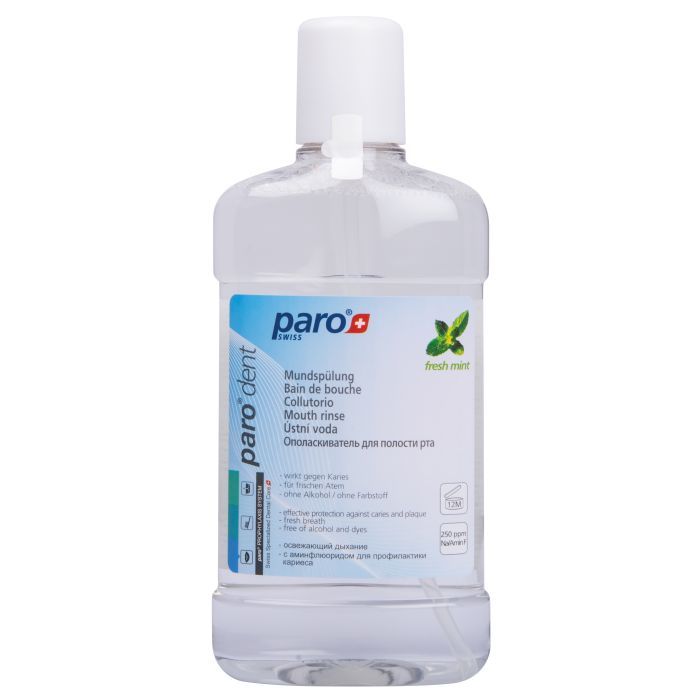 Ополаскиватель для полости рта Paro Swiss dent с аминофторидом 500 мл (7610458026762) изображение 2